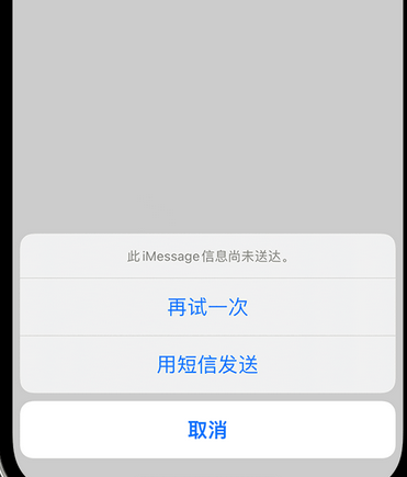 沙湾apple维修iPhone上无法正常发送iMessage信息