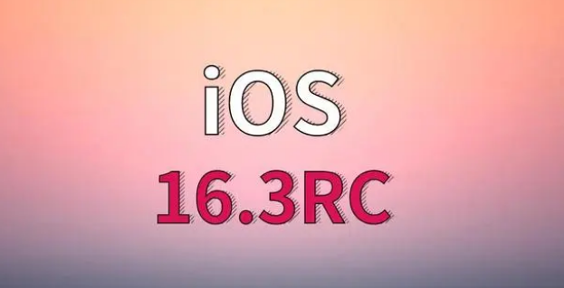 沙湾苹果手机维修分享iOS 16.3 RC版升级_iOS 16.3 RC版一键刷机教程 